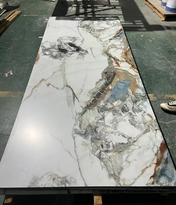 UV Coating Waterproof Pvc Wall Panel Marble Color ISO Designs
