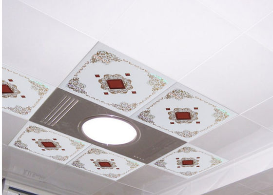 Ekonomis Moisture Proof Ceiling Tiles Untuk Drop Ceiling 2,35 Kg / M2