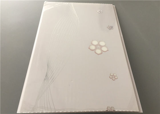 Ubin Dinding Pvc Disesuaikan / Plafon Plastik Terbentuk Ubin 5950mm Panjang