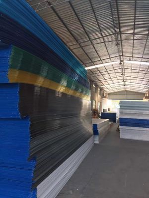 SGS Disetujui 6mm Polycarbonate Panel, Lexan Polycarbonate Sheet UV Protection