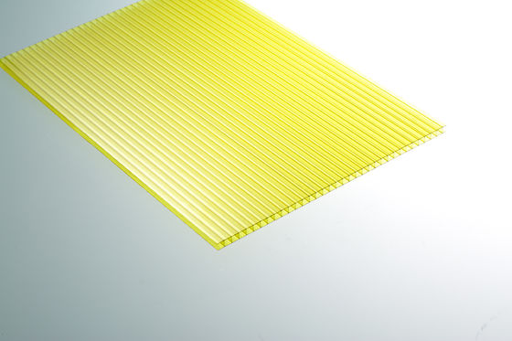 4mm - 10mm Polycarbonate Sheet, Yellow Lexan Sheet Great Light Transmission
