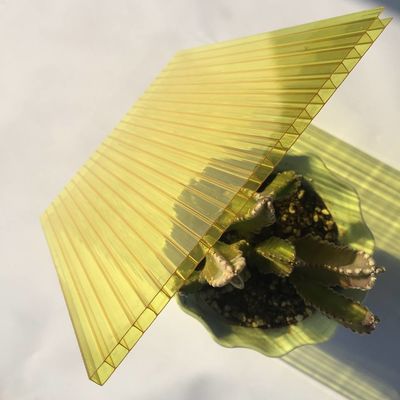 4mm - 10mm Polycarbonate Sheet, Yellow Lexan Sheet Great Light Transmission