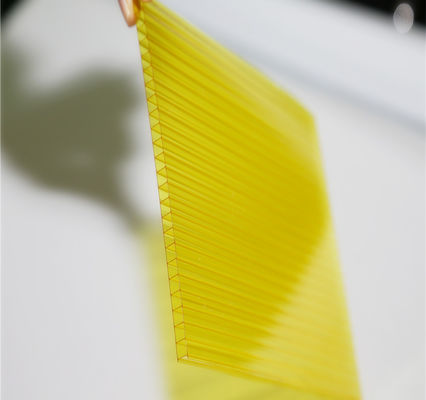 4mm - 10mm Polycarbonate Sheet, Yellow Lexan Sheet Great Light Transmission