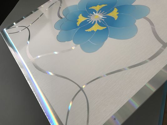 Ubin Langit-langit Dekoratif Plastik, Bahan Bangunan Papan Gipsum Pvc