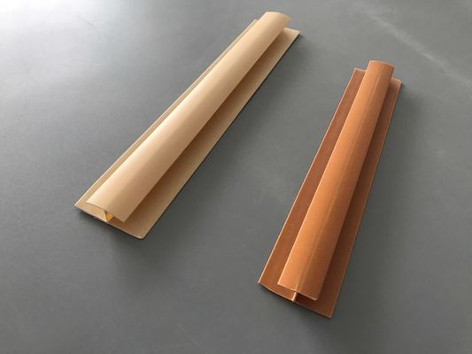 Ekstrusi Plastik H Berbentuk Dekoratif Tahan Lama Untuk Pemasangan Langit-Langit Anti Korosi