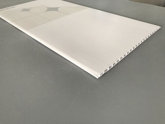 Panel langit-langit dinding dekoratif PVC tahan kelembaban / Panel dinding dekoratif lapis PVC langit-langit lebar 30cm
