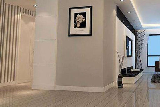 Waterproof Durable White Plastic Skirting Board Fireproof Protection