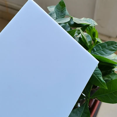 High Impact Polystyrene Sheets PS Panel Plastik Warna Putih Opal