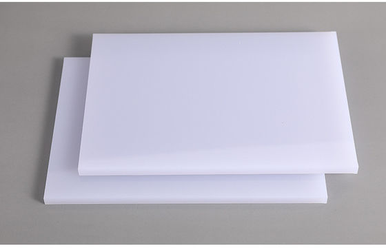 High Impact Polystyrene Sheets PS Panel Plastik Warna Putih Opal