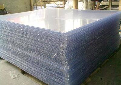 Panel Plastik Polystrene 3mm Lembar PS Transparan Untuk Partisi Indoor