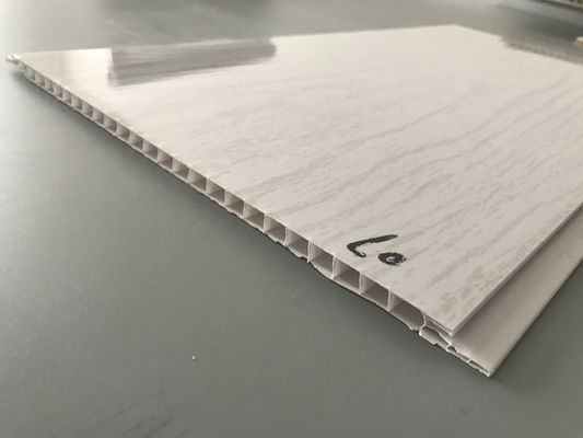 2.5kg Berat Flat PVC Wood Panels High Gloss Untuk Apartemen Ceiling