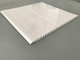 Panel Plafon Kayu Pvc Disesuaikan, Panel Dinding Kayu Eksterior Ketebalan 7mm