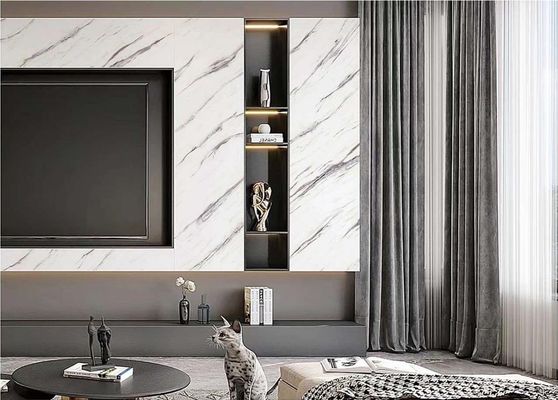 PVC marble sheet SPC stone plastic wall panel eco-friendly UV coating marble sheets interior wall decorative material