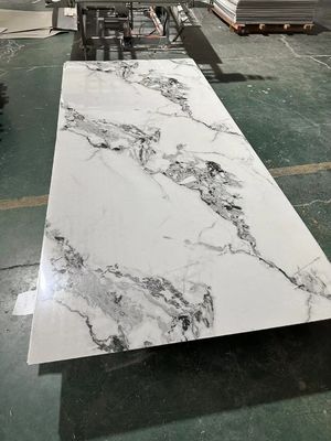 3mm 3D Popular uv pvc marble sheet Drywall SPC Decorative Wall Panels