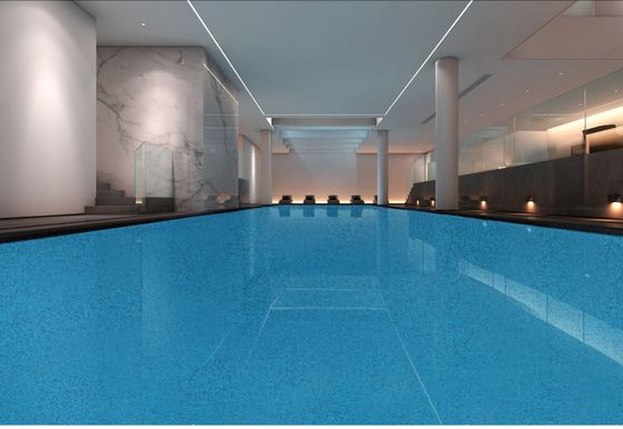 Two Components Self Leveling Paint Epoxy Marble Stone Floor Environmentally Friendly Epoxy Resin Floor Coating Home Use Color Sand Floor