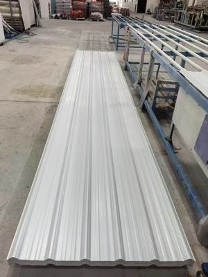Customized Length 2mm Thickness Durable UPVC Multilayer Roofing Sheets T1130 Corrugated White Color Plastic Eco Roof Wave Roofing Panel