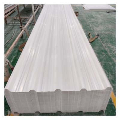 Fast Installation Synthetic Resin Tiles White UPVC Roofing Sheets PVC Roof Tile 2mm PVC Plastic Sheets For Roofing Popular Tejas De UPVC A Latina America