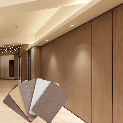 Bamboo Wood Fiber Veneer Waterproof Pvc Wooden Sheet Fireproof Carbon Crystal Wall Panels Modern Style Pvc Sandwich Panel