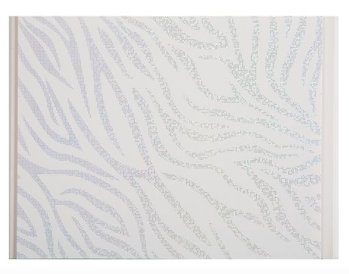 10 Inch Panel PVC Dekoratif Untuk Meliputi Dinding Interior Hot Stamping Permukaan Finish