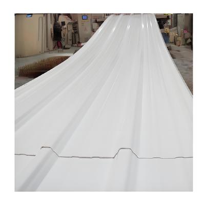 White PVC Roof Sheets Durable UPVC Sheets For Roofing And Wall Cladding PVC Wave Sheet For Factory Wall And Roofing Blanco Tejas De UPVC